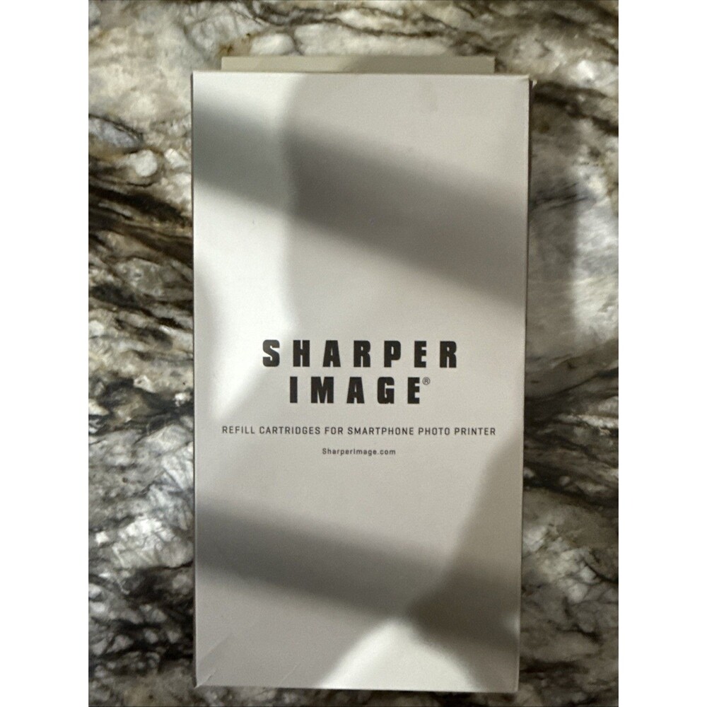 Sharper Image Smart Phone Photo Printer Cartridge & Paper Refill Pack
